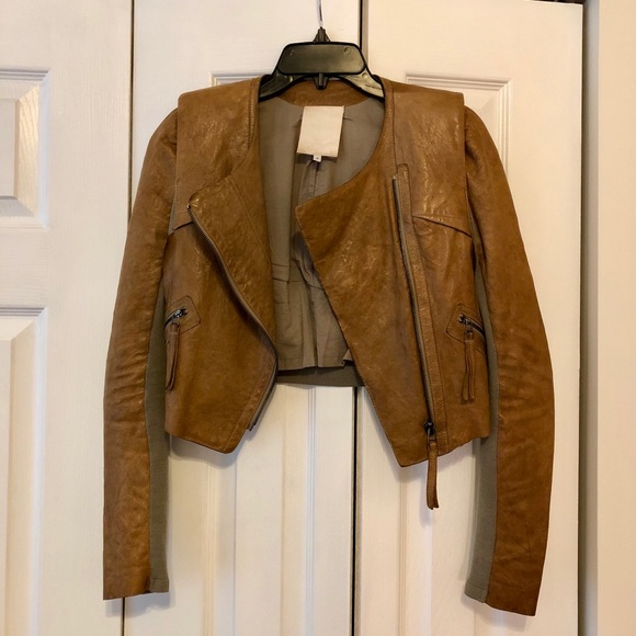 O'2nd Jackets & Blazers - O’2nd Real Lamb Leather Jacket